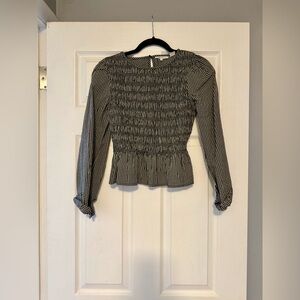 Levi's  Black and White Gingham Blouse
Levi's new with tags